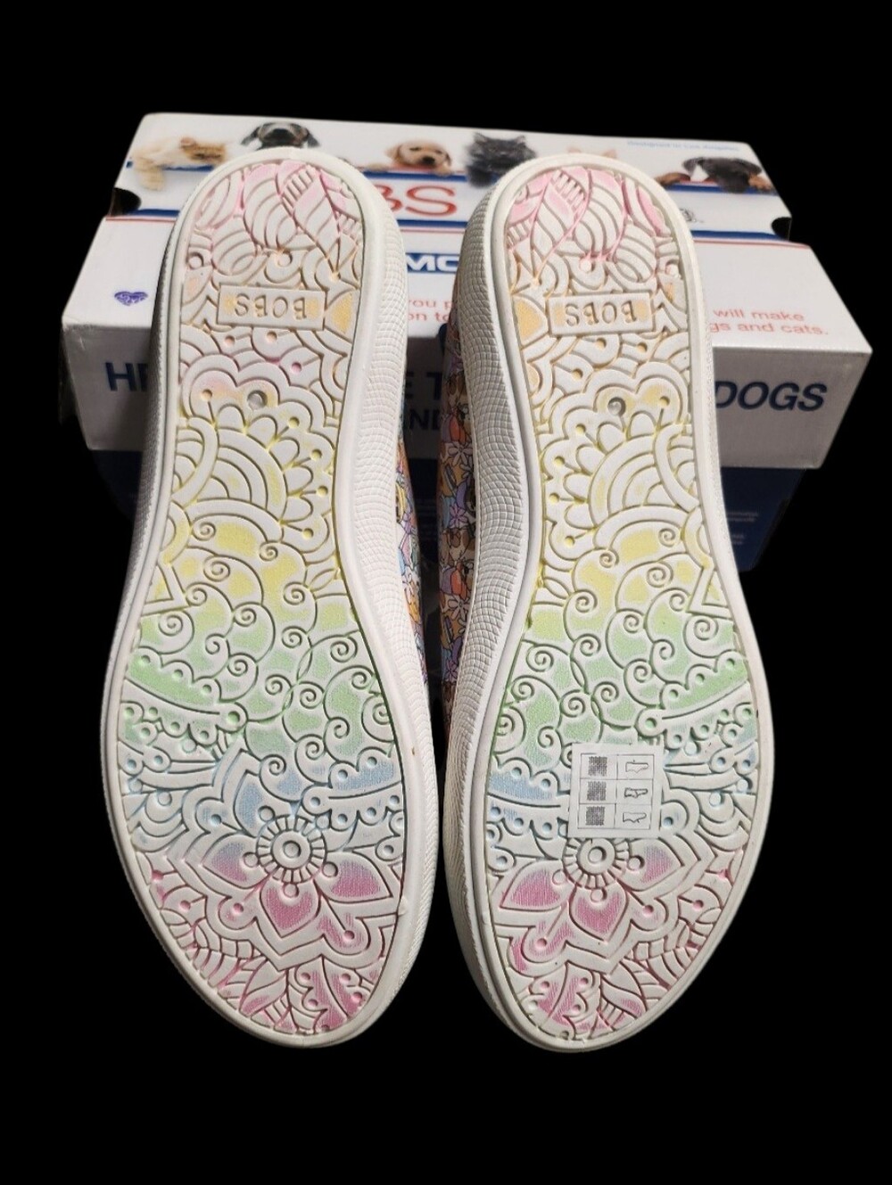 Bobs By Skechers Women's B Cute - Pup Freshness Slip-On Casual Sneakers Size 7.5 - Picture 10 of 11